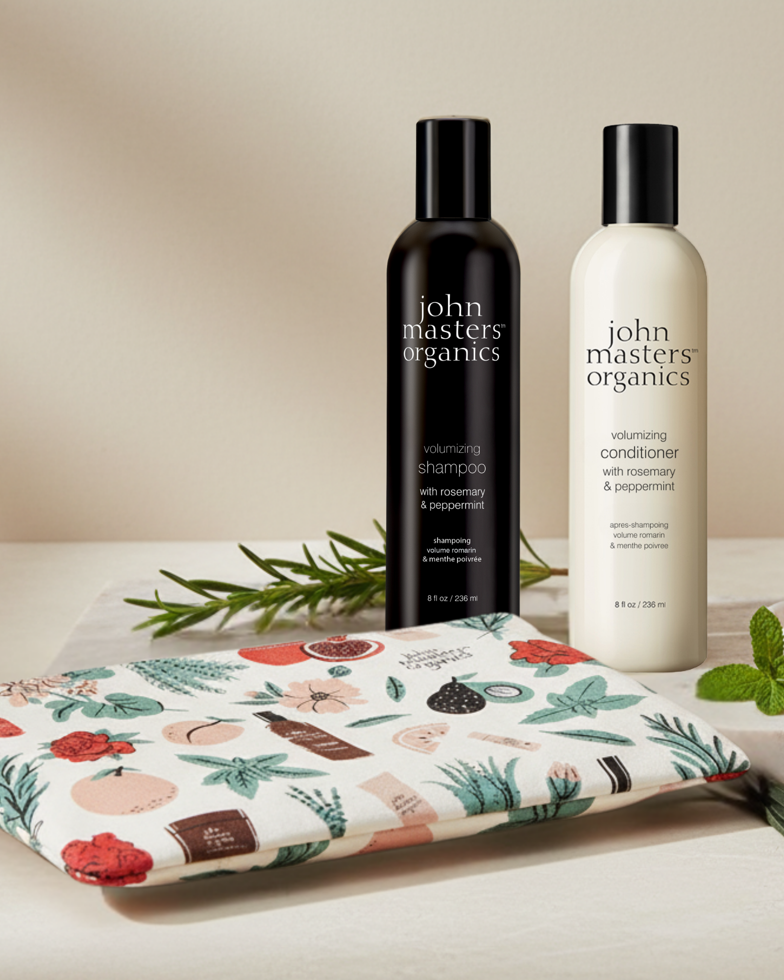 Volumizing Duo with FREE cosmetic bag