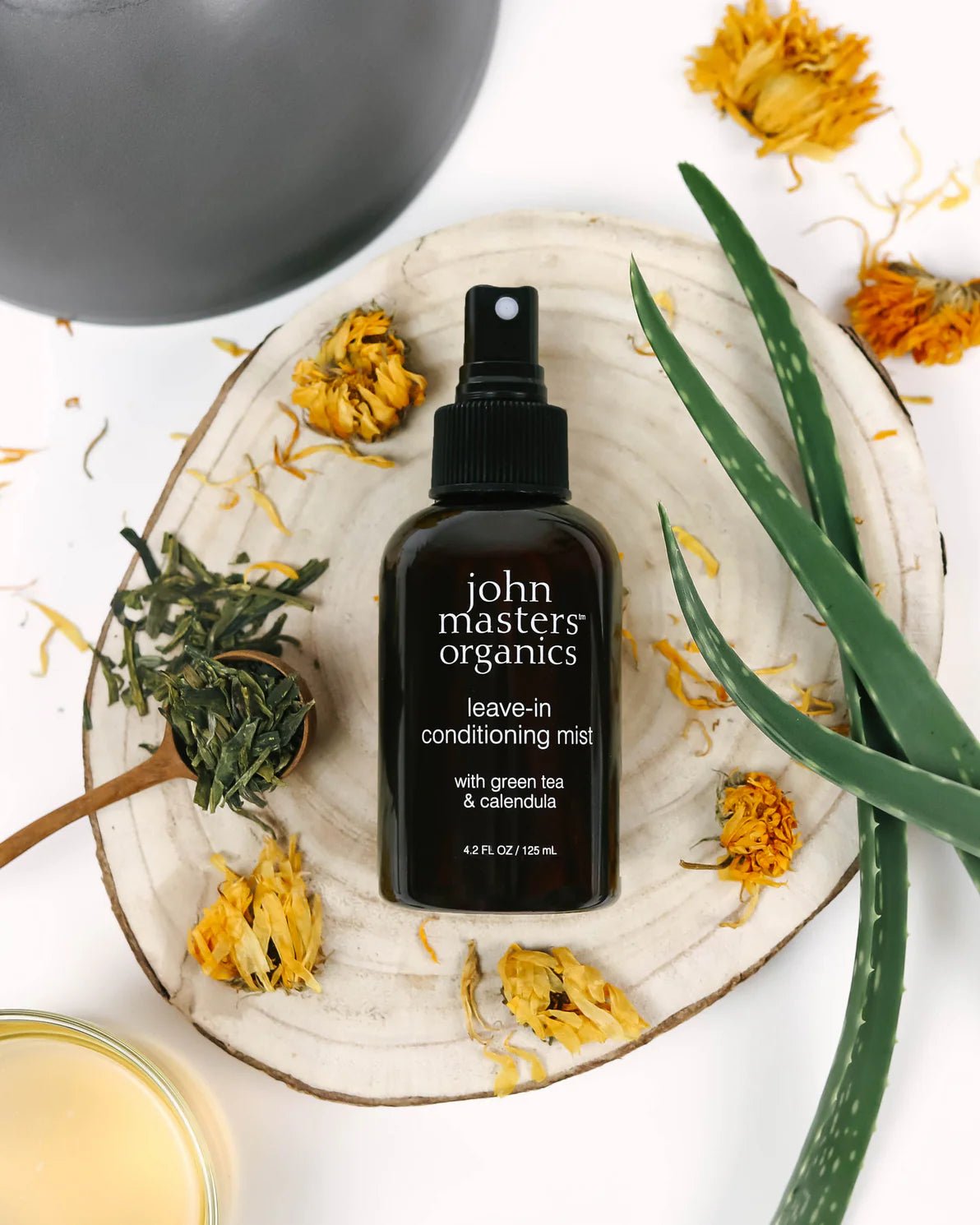 Leave - in Conditioning Mist with Green Tea & Calendula - John Master Organics UK