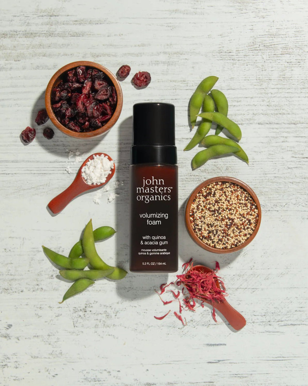 Volumizing Foam with Quinoa & Acacia Gum - John Master Organics UK