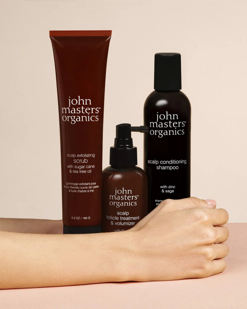 Scalp Exfoliating Scrub with Sugar Cane & Tea Tree Oil - John Master Organics UK