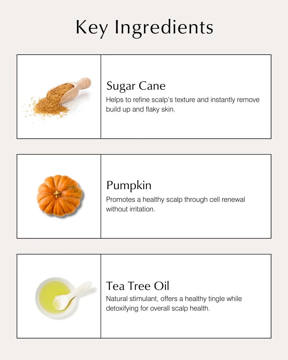 Scalp Exfoliating Scrub with Sugar Cane & Tea Tree Oil - John Master Organics UK