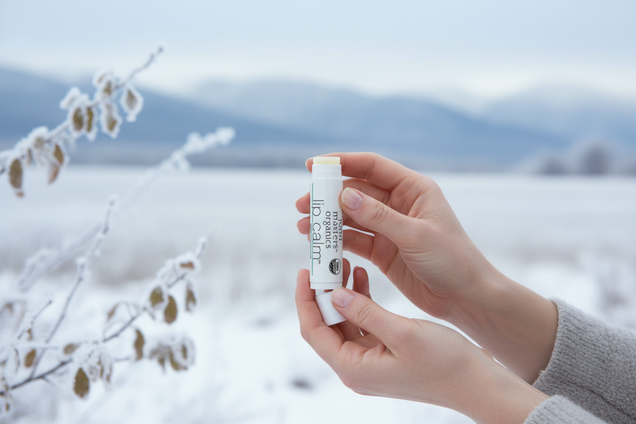 Winter Hero Banner - Hands with Product